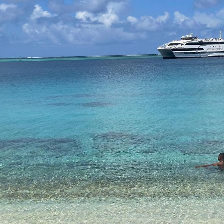 Manava Huahine Beach House Daire Fare Dış mekan fotoğraf