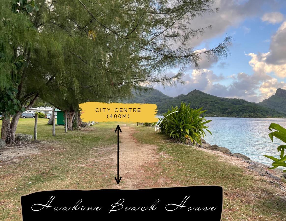 Manava Huahine Beach House Daire Fare Dış mekan fotoğraf
