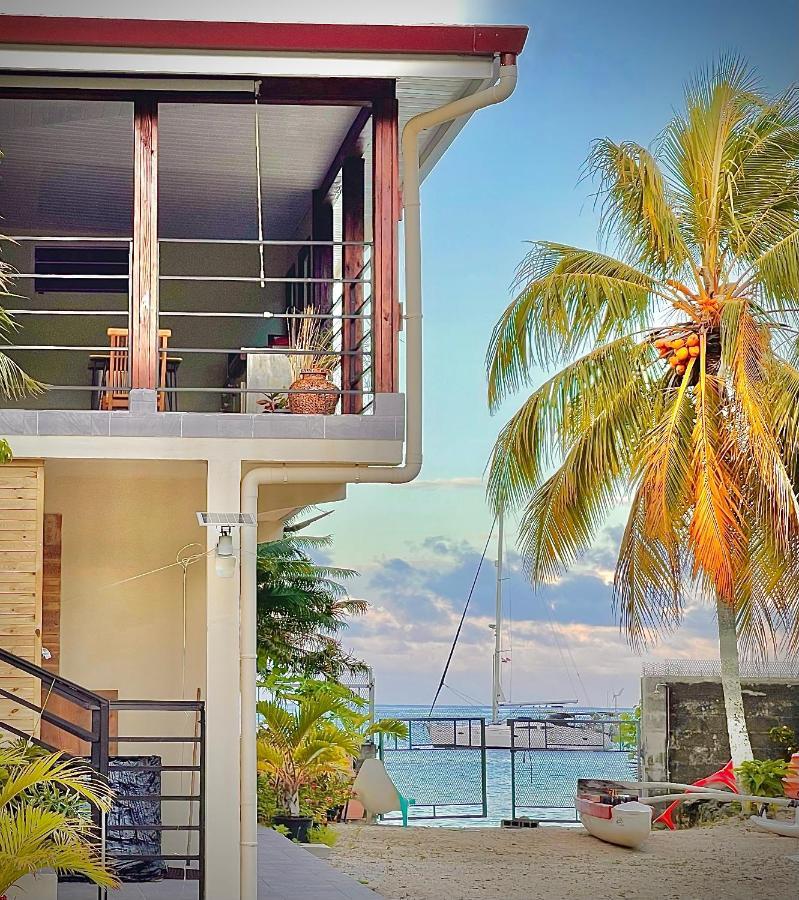 Manava Huahine Beach House Daire Fare Dış mekan fotoğraf