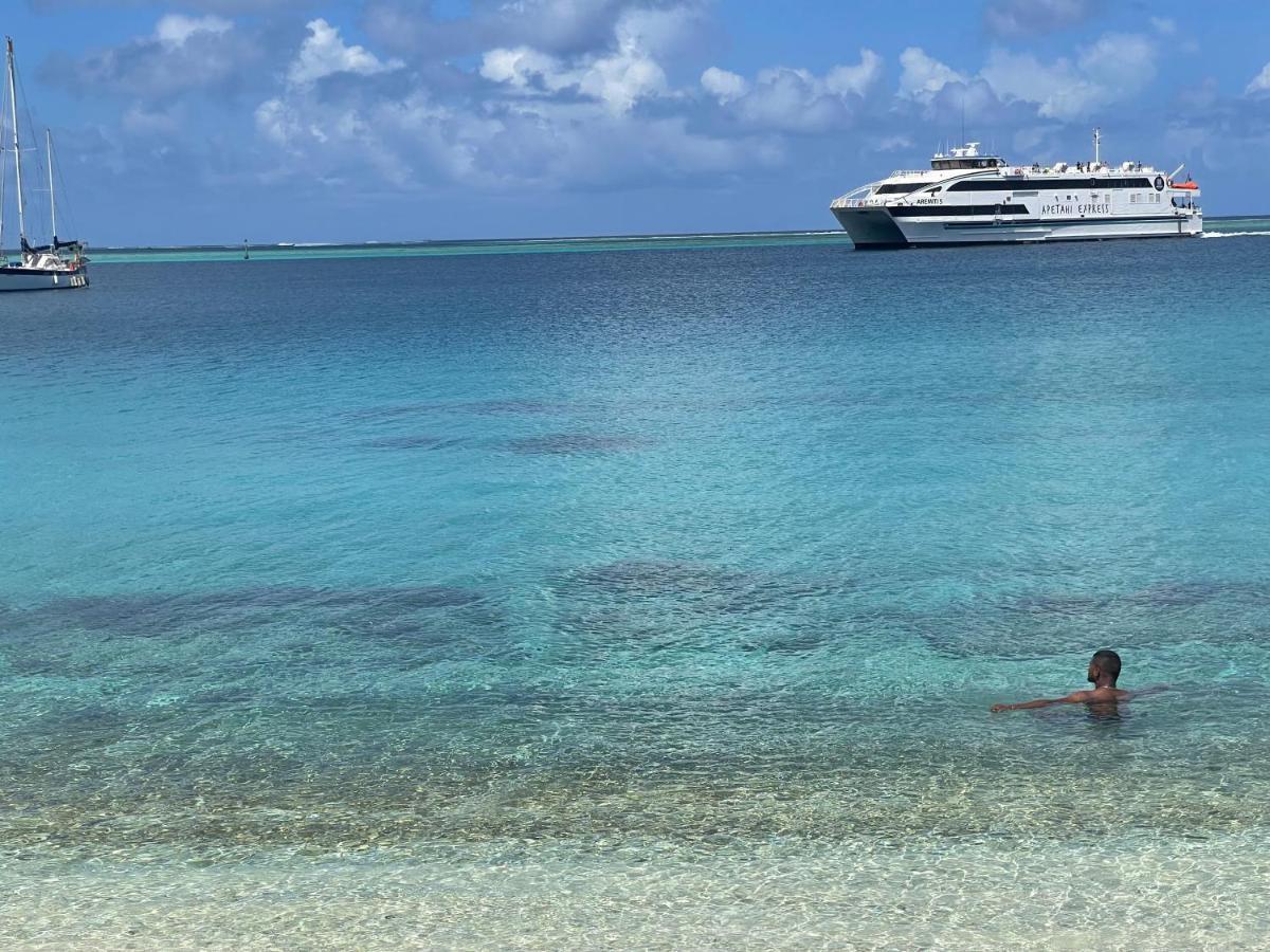 Manava Huahine Beach House Daire Fare Dış mekan fotoğraf