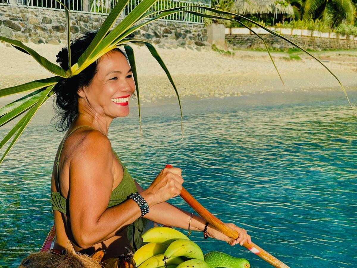 Manava Huahine Beach House Daire Fare Dış mekan fotoğraf